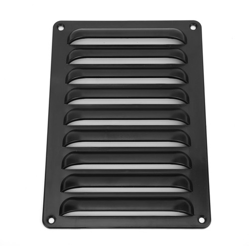 Lüftungsgitter abs schwarz - lüftungsgitter,