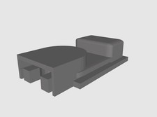 2x Schieber passend für